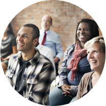 a group of facilitators in a classroom learning techniques